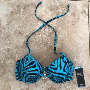 Ambrielle Swimwear bikini top, size 36C, NWT